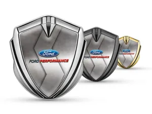 Ford Badge Auto Durevoli Eleganti Finitura Metallica